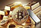 ادامه کاهش ارزش بیت‌کوین همسو با طلا و بورس ها