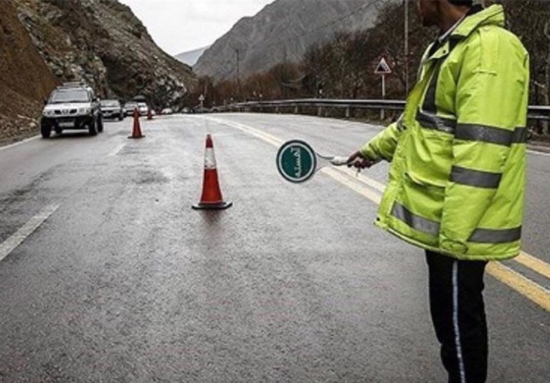 بارش برف و باران در جاده‌های 13 استان