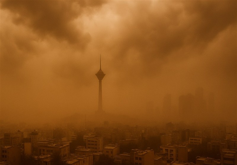هشدار طوفان گردوخاک 4 روزه در تهران